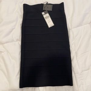 Bcbg maxazria alexa black pencil skirt